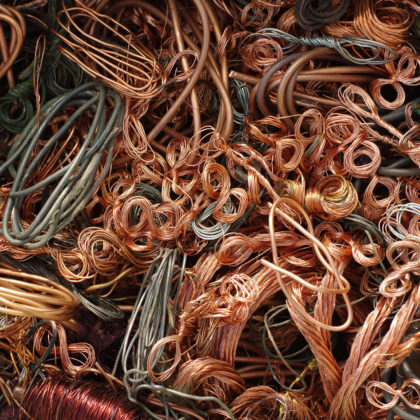 Copper Wires Metal Recycling